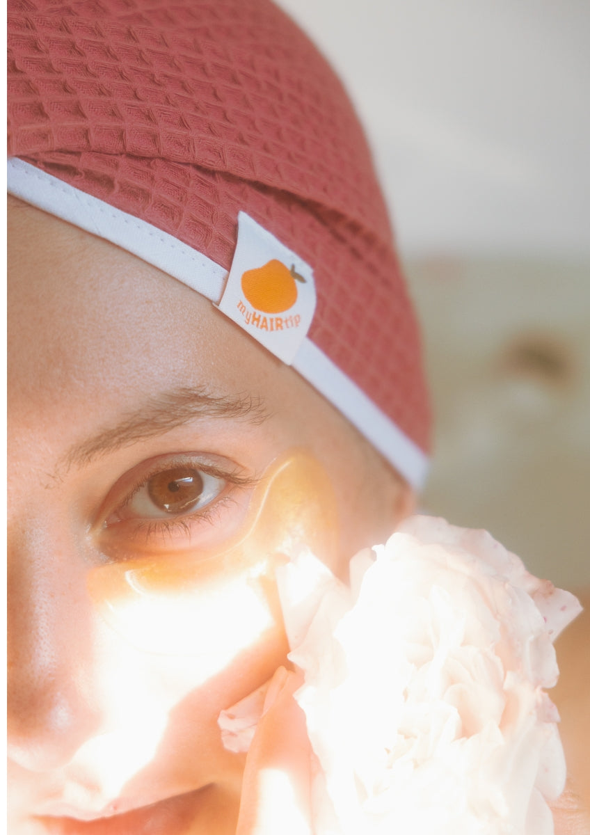 HAIRDRY™ Różana kąpiel - turban do suszenia włosów