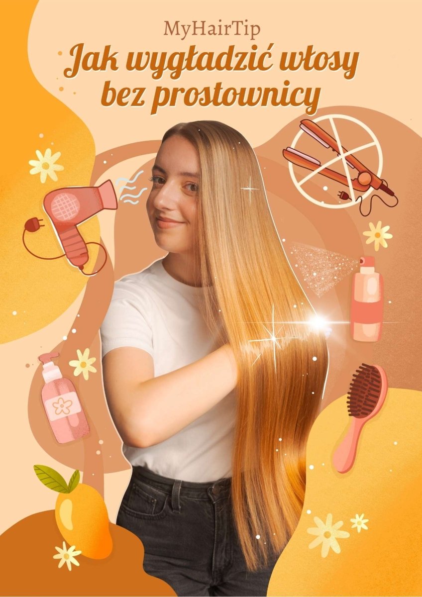 Jak wygładzić włosy bez prostownicy