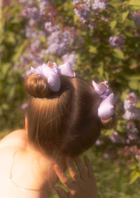 PREORDER: ZESTAW Osłonka + Zestaw do fal + Zestaw Scrunchies (S+M) Kwitnący Bez