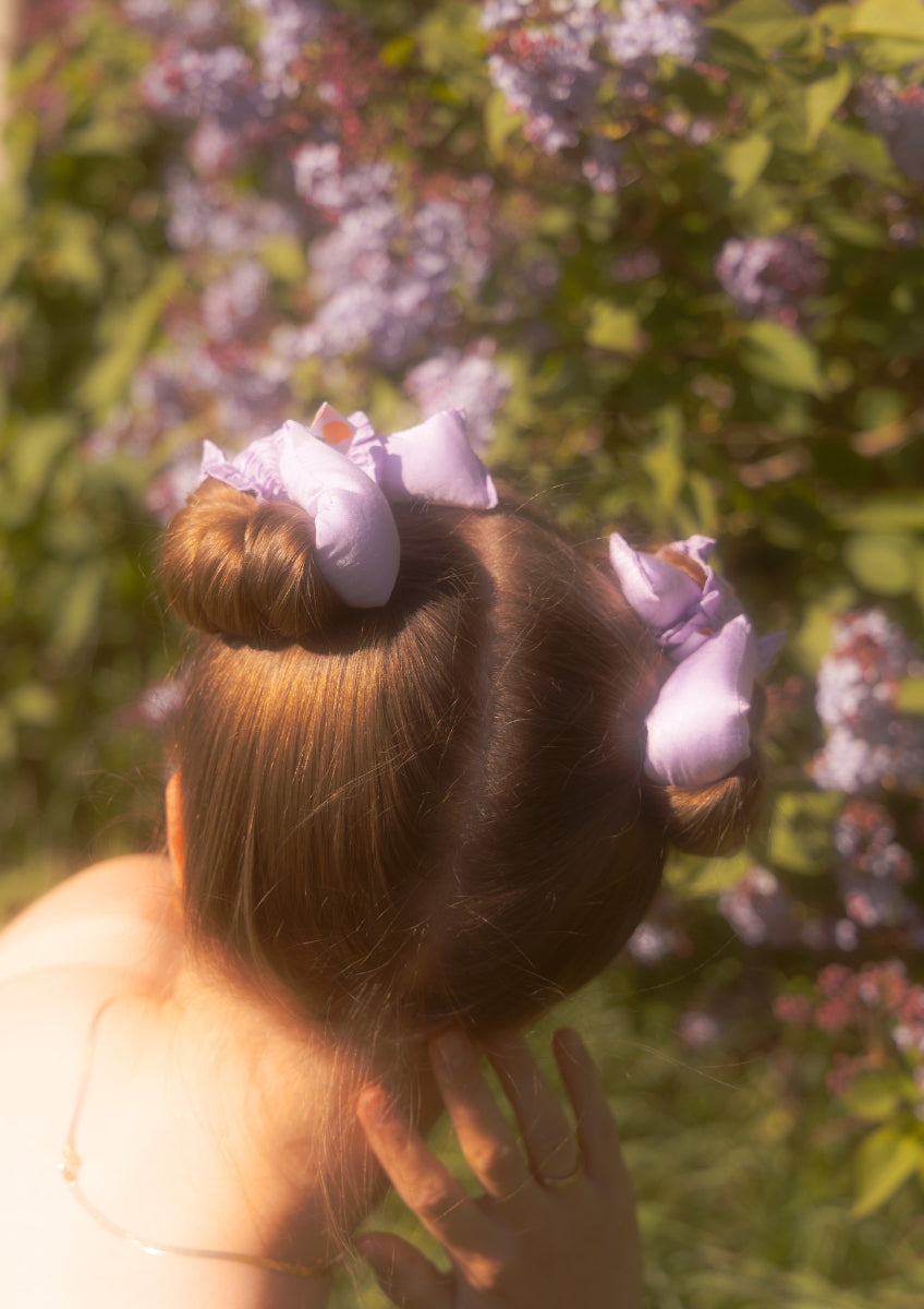 PREORDER: ZESTAW Osłonka + Zestaw do fal + Zestaw Scrunchies (S+M) Kwitnący Bez