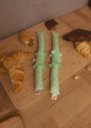 ZESTAW Osłonka + Zestaw do fal + Zestaw Scrunchies (S+M) Nadzienie Pistacjowe