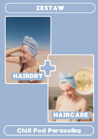 ZESTAW HAIRCARE + HAIRDRY Chill Pod Parasolką