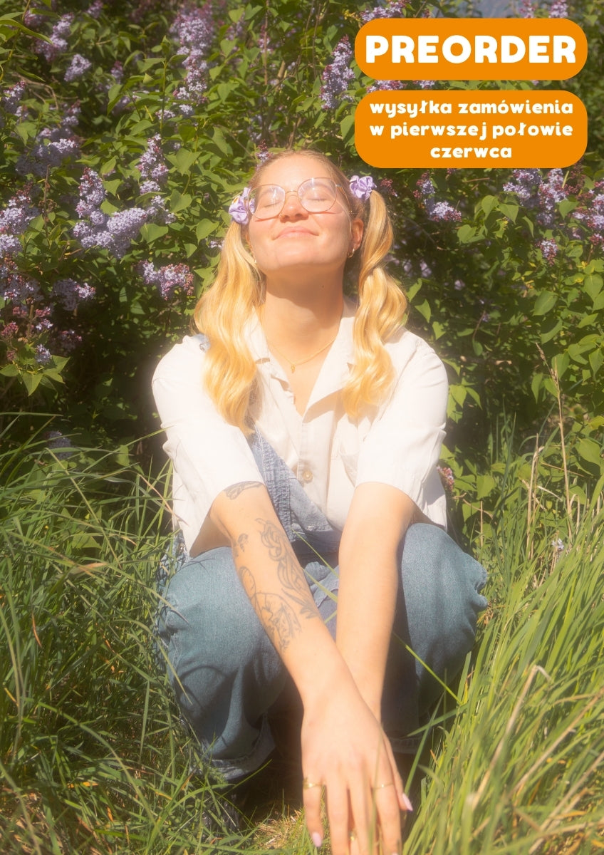 PREORDER: Zestaw Scrunchies Kwitnący Bez – 1x S + 1x M