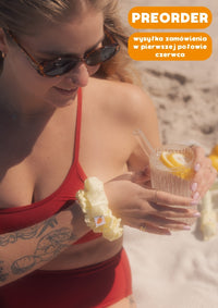 PREORDER: Zestaw Scrunchies Lemoniada Cytrynowa – 1x S + 1x M