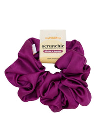 Scrunchie Śliwka w Kompot – XL