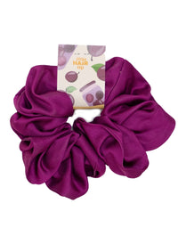 Scrunchie Śliwka w Kompot – XL