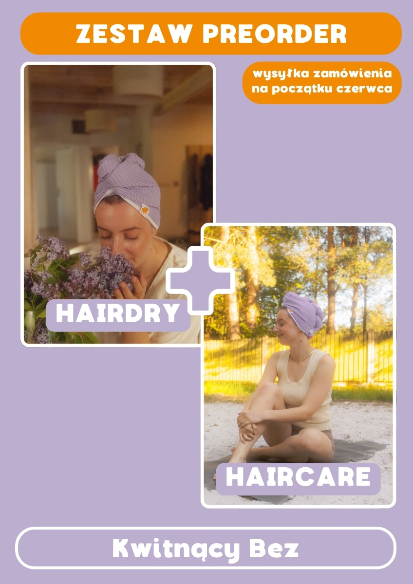PREORDER: ZESTAW HAIRCARE + HAIRDRY Kwitnący Bez