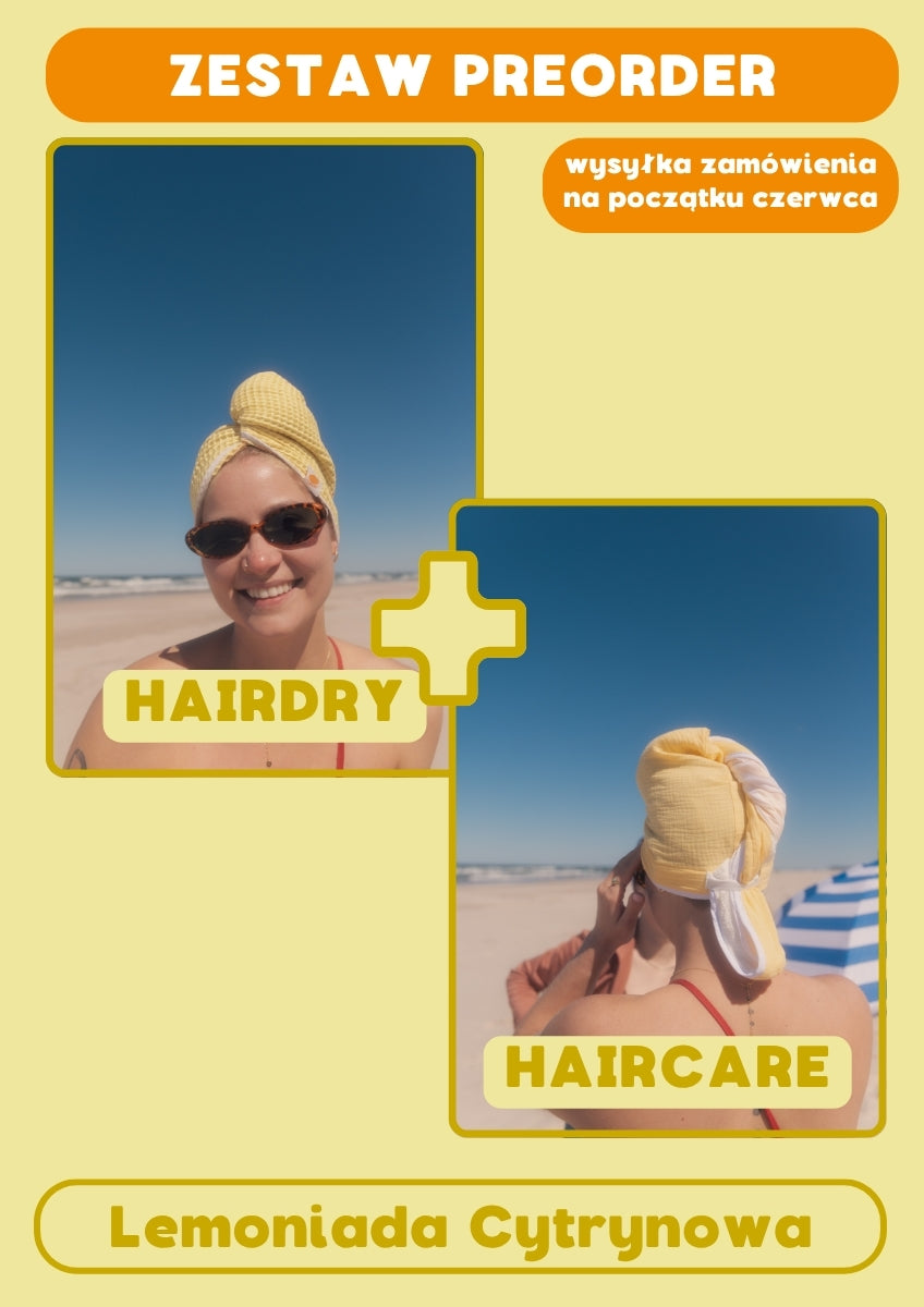 PREORDER: ZESTAW HAIRCARE + HAIRDRY Lemoniada Cytrynowa