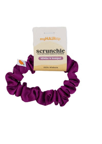 Scrunchie Śliwka w Kompot – S