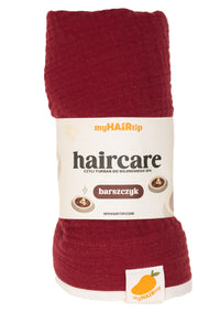 HAIRCARE™ Barszczyk  – turban do pielęgnacji włosów