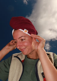 HAIRDRY™ Wiśnie w Czekoladzie - turban do suszenia włosów