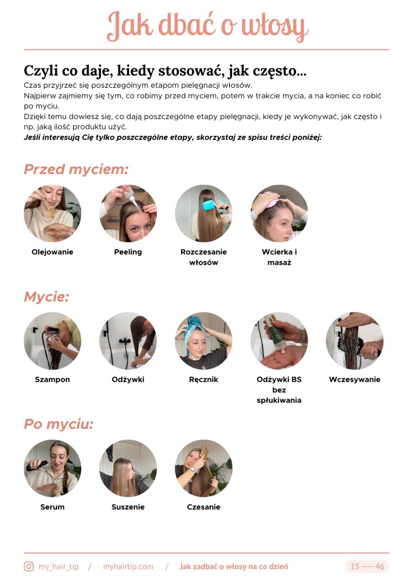 Jak zadbać o włosy na co dzień - MyHairTip - Średnioporowate - -