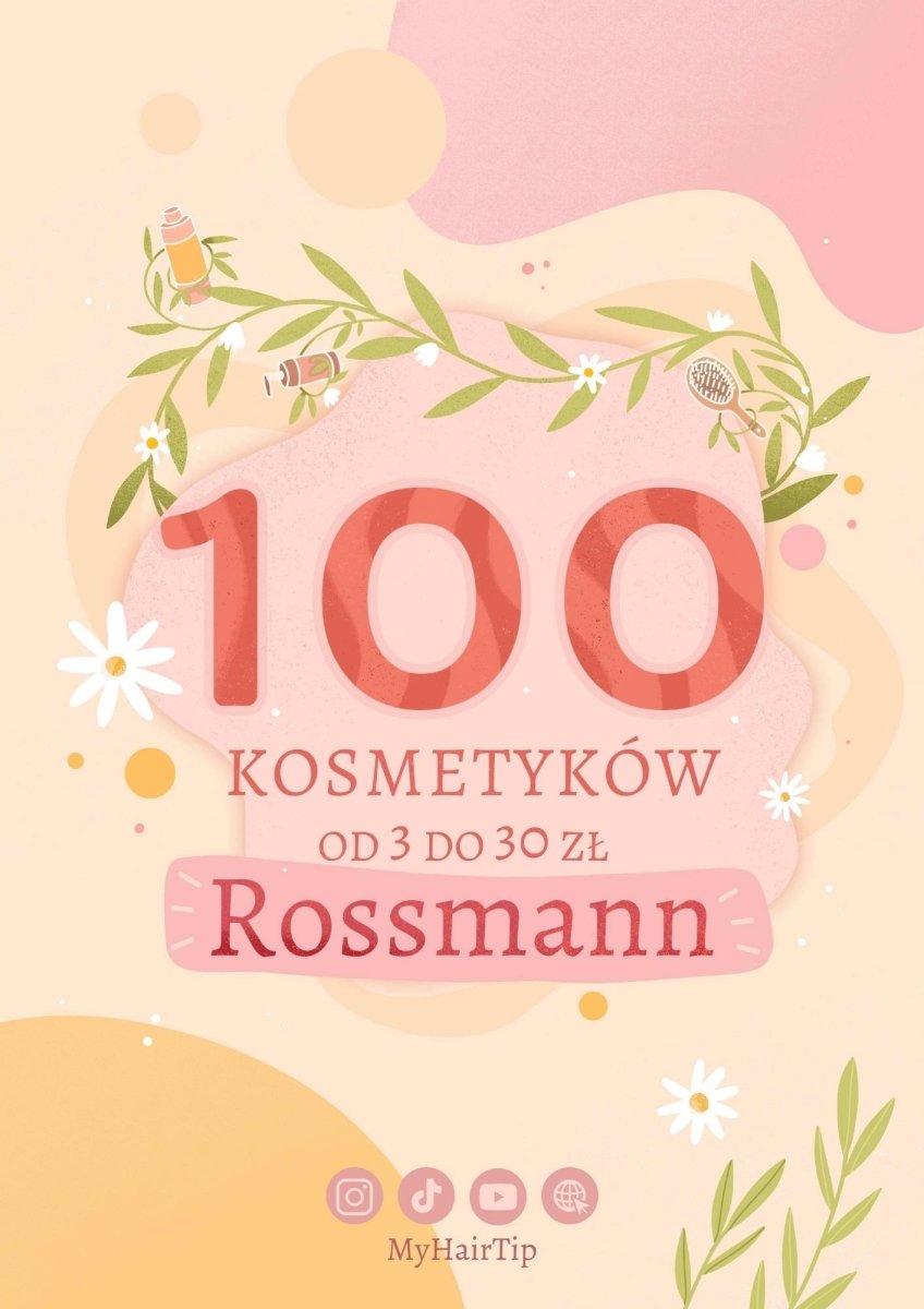 Lista 100 kosmetyków od 3 do 30 zł ROSSMANN