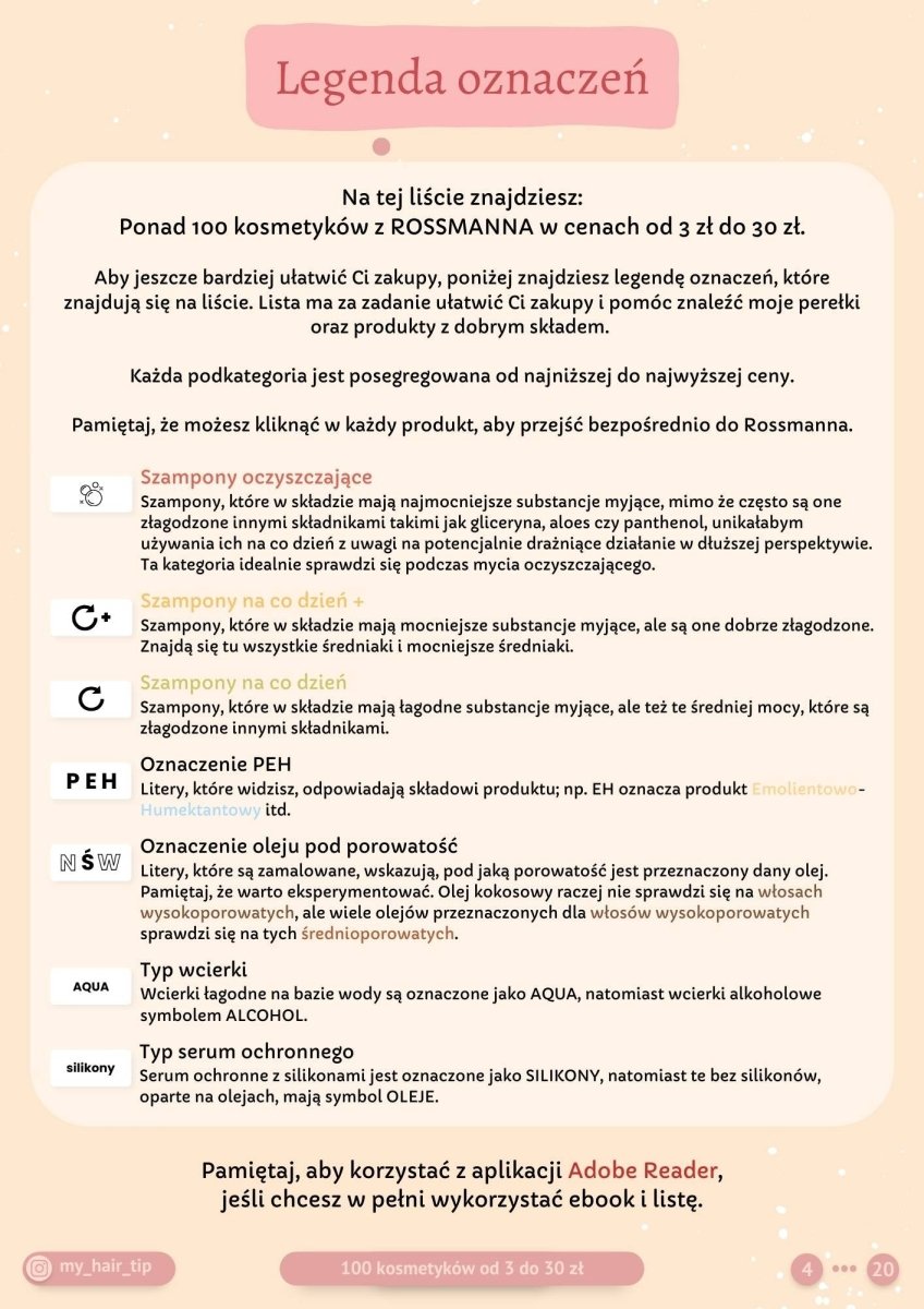 Lista 100 kosmetyków od 3 do 30 zł ROSSMANN - MyHairTip - -